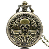 2nd Amendment Commemorative Pocket Watch - Defending Liberty Since 1791
