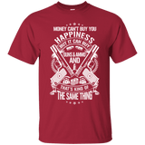 Money and Happiness Pro-Gun Rights T-Shirt