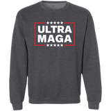 ULTRA MAGA Trump Supporters - Crewneck Pullover Sweatshirt