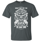 Money and Happiness Pro-Gun Rights T-Shirt