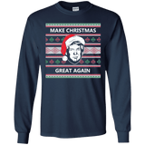 Make Christmas Great Again Trump Long Sleeve T-Shirt