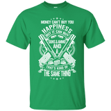 Money and Happiness Pro-Gun Rights T-Shirt