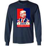 Trump 2024 Make Liberals Cry Again Long Sleeve T-Shirt