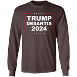 Trump Desantis 2024 Long Sleeve T-Shirt