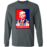 Trump 2024 Make Liberals Cry Again Long Sleeve T-Shirt