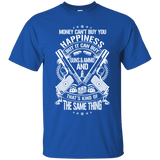Money and Happiness Pro-Gun Rights T-Shirt