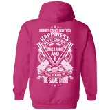 Money and Happiness Pro-Gun Rights Hoodie