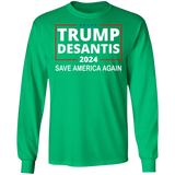 Trump Desantis 2024 LS Ultra Cotton T-Shirt