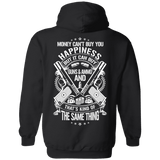 Money and Happiness Pro-Gun Rights Hoodie