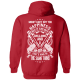 Money and Happiness Pro-Gun Rights Hoodie