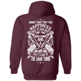 Money and Happiness Pro-Gun Rights Hoodie