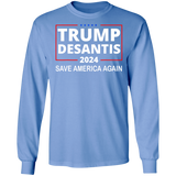 Trump Desantis 2024 LS Ultra Cotton T-Shirt