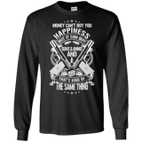 Money and Happiness Pro Gun Rights Long Sleeve T-Shirt