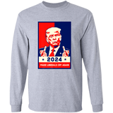 Trump 2024 Make Liberals Cry Again Long Sleeve T-Shirt