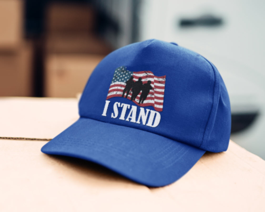I Stand Hat Patriot Powered Products