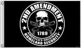 Original Homeland Security 2nd Amendment Flag - Exclusive