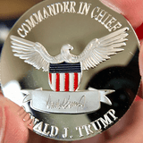 President Trump 2020 'Keep America Great' Re-Election Commemorative Silver Coin