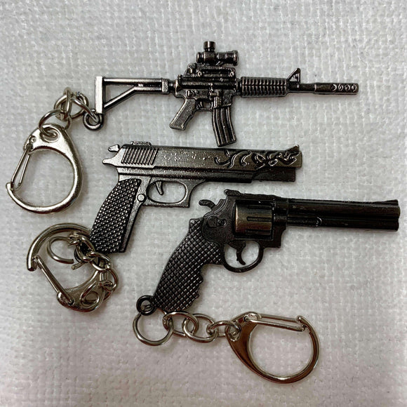 Gun Themed Key Chains