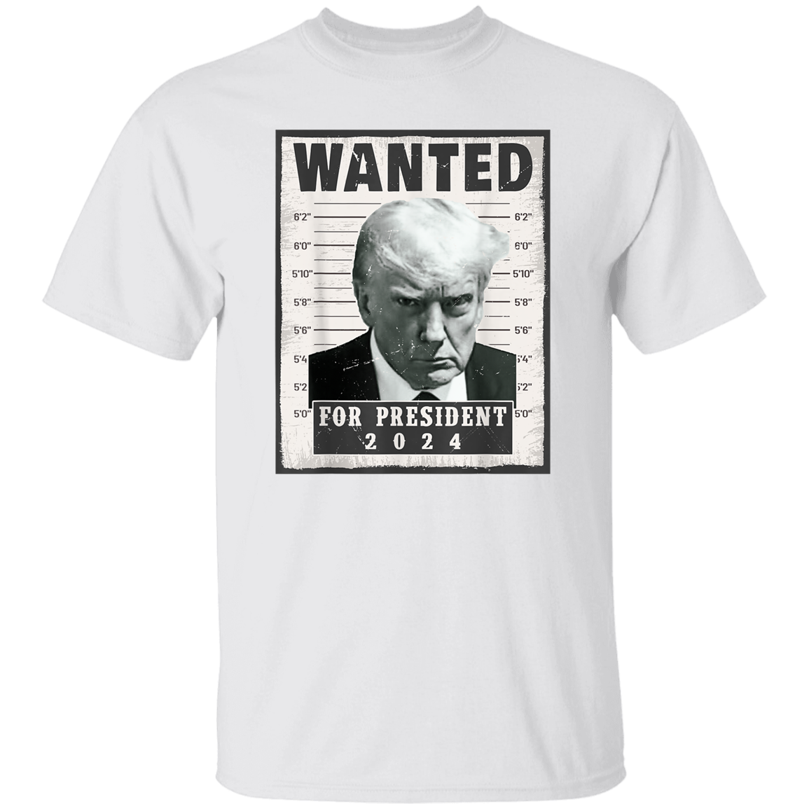 Trump WANTED Poster T-Shirt – Patriot Powered Products