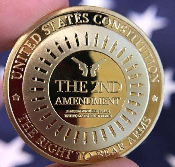 Second Amendment Gold Coin - Subscriber Exclusive