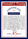 Trump 2024 Victory Trading Card - Subscriber Exclusive