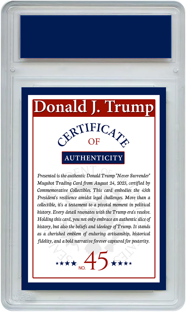 Collector Card Donald Trump Collectible Trading Card GEM Mint 10 Graded 2024 Political Memorabilia Donald Trump Gifts Collector Card Donald Trump Collectible Trading Card GEM Mint 10 Graded 2024 Political Memorabilia Donald Trump Gifts