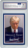 Trump Mugshot Trading Card
