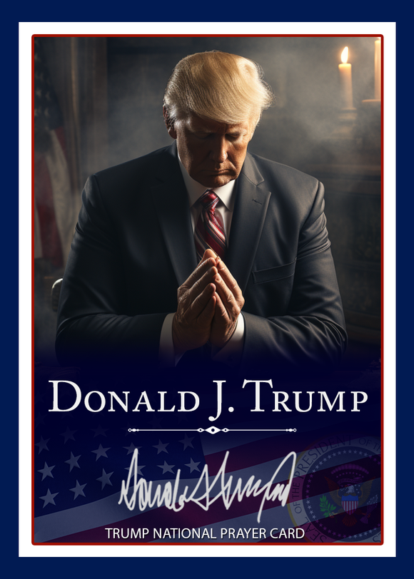 Trump National Prayer Card - Subscriber Exclusive