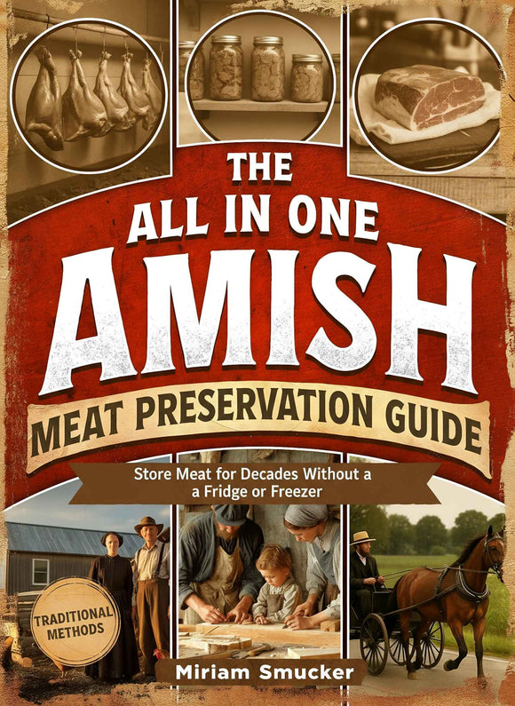 The All in One Amish Meat Preservation Guide: Time-Honored Techniques for a Self-Sufficient Pantry