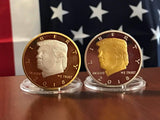 2018 Trump Presidential Legacy Gold & Silver Two Tone Coin Collector's Set