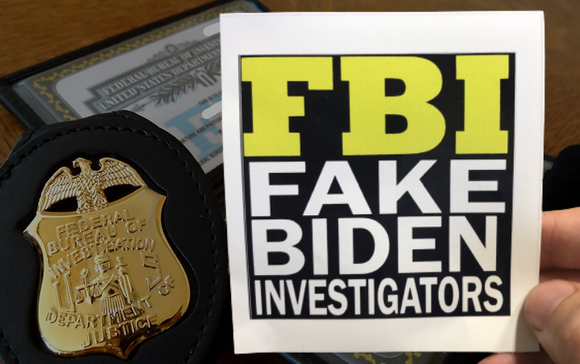 FBI - Fake Biden Inspectors Sticker
