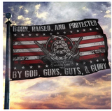 God & Guns Flag