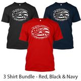2nd Amendment the Only Permit I Need - Buy 2 Get 1 FREE T-Shirt Bundle
