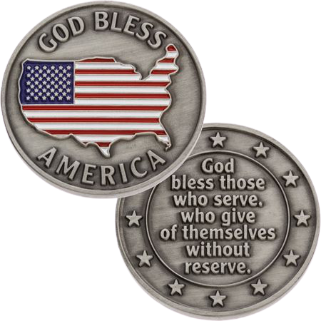God Bless America Silver Coin - Subscriber Exclusive