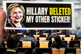 Hillary Deleted Bumper Sticker