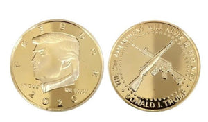 Trump 2nd Amendment Gold Coin