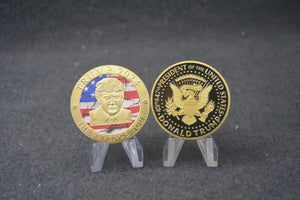 Gold Trump 2024 "The Revenge Tour" Coin - Text Subscriber Exclusive