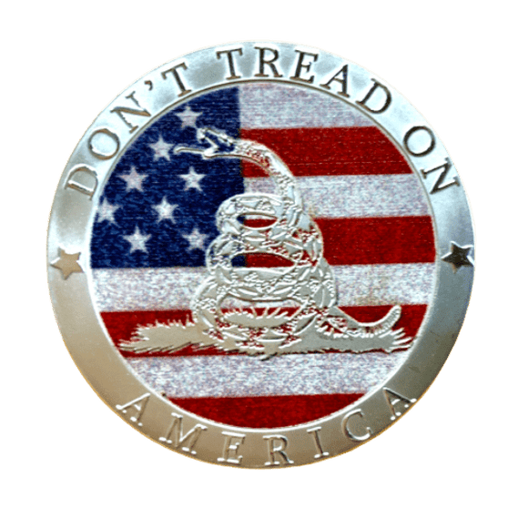 Don't Tread On America Silver Coin