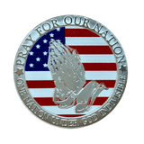 Silver National Prayer Coin - Subscriber Exclusive