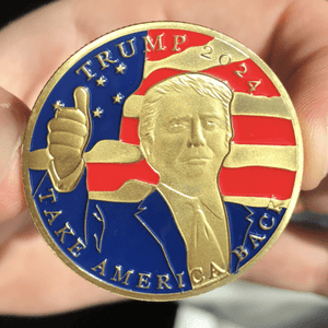 Trump 2024 'Take America Back' Gold Coin