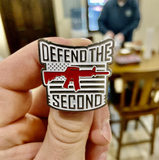 Defend the 2nd Lapel Pin - Subscriber Exclusive