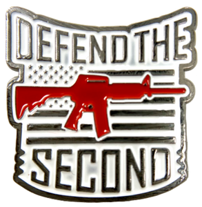 Defend the 2nd Lapel Pin