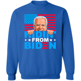 Funny Hidin' from Biden Pullover Sweatshirt