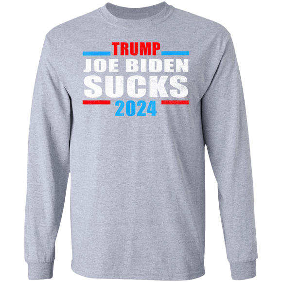 Joe Biden Sucks LS Ultra Cotton T-Shirt