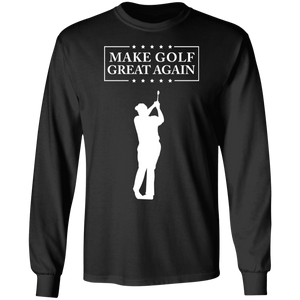 Trump Make Golf Great Again Long Sleeve Ultra Cotton T-Shirt