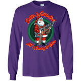 Better Watch Out! (Christmas/Gun Rights) Long Sleeve T-Shirt