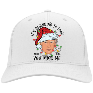 Trump Christmas Miss Me Twill Cap