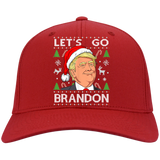 Trump Lets Go Brandon Christmas Cap