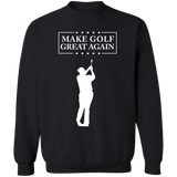 Trump Make Golf Great Again Crewneck Pullover Sweatshirt