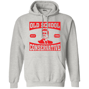 President Ronald Reagan Old School Conservative Hoodie